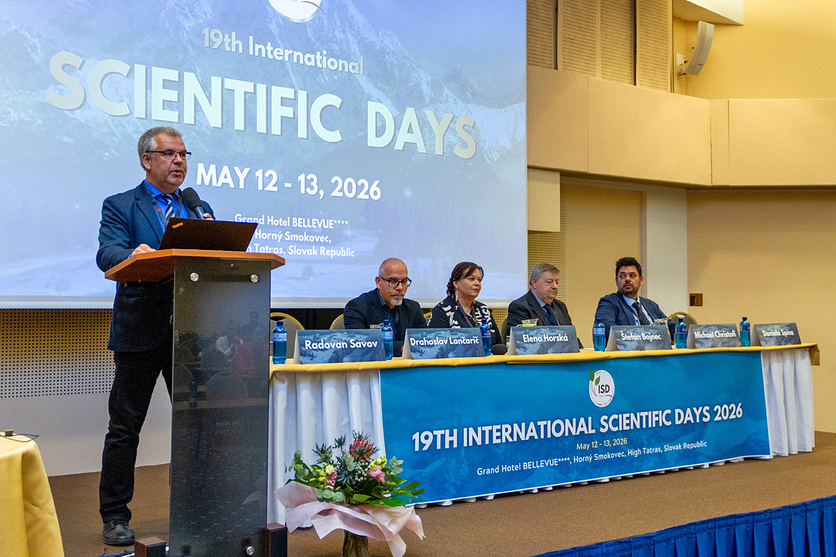 Konferencia Medzinárodné vedecké dni 2026 priniesla diskusiu o novej realite na trhu
